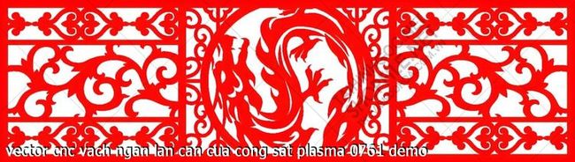 vector cnc vach ngan lan can cua cong sat plasma 0761